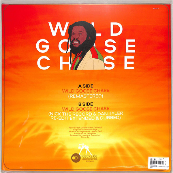 Rootsman - Wild Goose Chase | Lovetime Guarantee (LTG001)