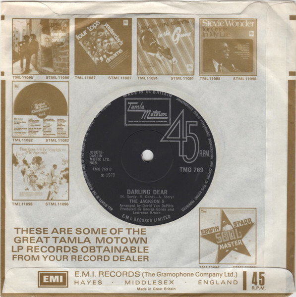 The Jackson 5 - Mama's Pearl | Tamla Motown (TMG 769) - 4