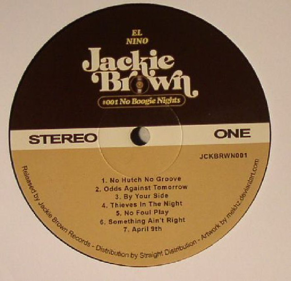 El Niño Andrés - No Boogie Nights | Jackie Brown (JCKBRWN001) - main