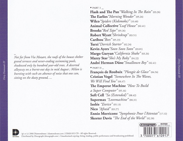 Various - Dirty Diamonds III | Diamond Traxx (DIAM 052 CD) - 2 Various - Dirty Diamonds III | Diamond Traxx (DIAM 052 CD) - 2