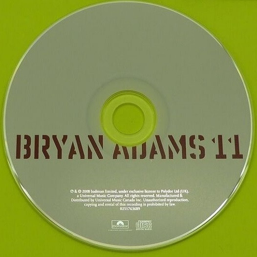 Bryan Adams - 11 [CD] | Polydor (0251763689) - 2