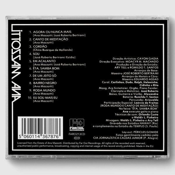 Ana Mazzotti - Ana Mazzotti | Far Out Recordings (FARO213CD) - 2 Ana Mazzotti - Ana Mazzotti | Far Out Recordings (FARO213CD) - 2
