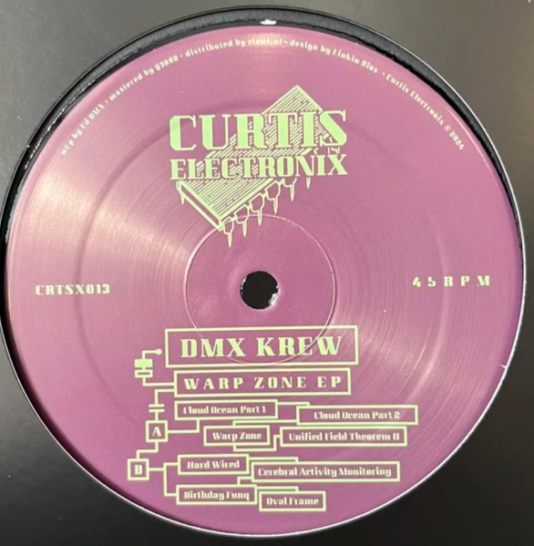 DMX Krew - Warp Zone EP | Curtis Electronix (CRTSX013)