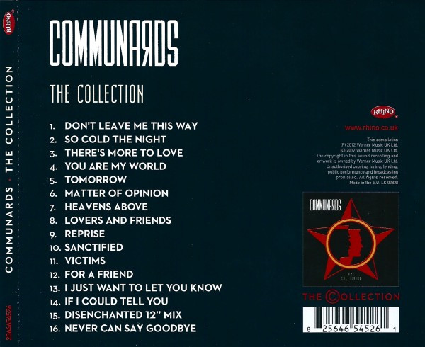 The Communards - The Collection | Rhino Records (2564654526) - 2