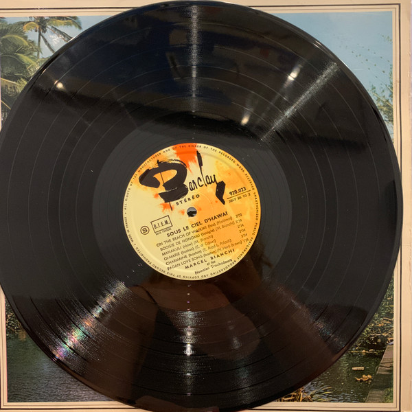 Marcel Bianchi Et Les Hawaian Troubadours - Sous Le Ciel D'Hawaï [Vinyl] | Barclay (920 023) - 3