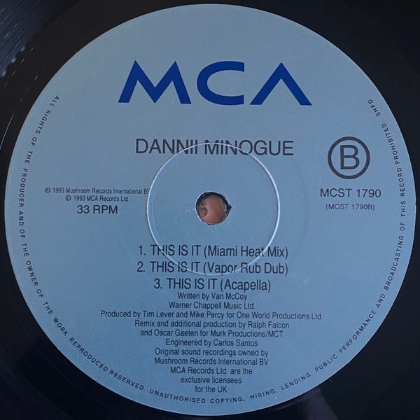 Dannii Minogue - This Is It | MCA Records (MCST 1790) - 4 Dannii Minogue - This Is It | MCA Records (MCST 1790) - 4