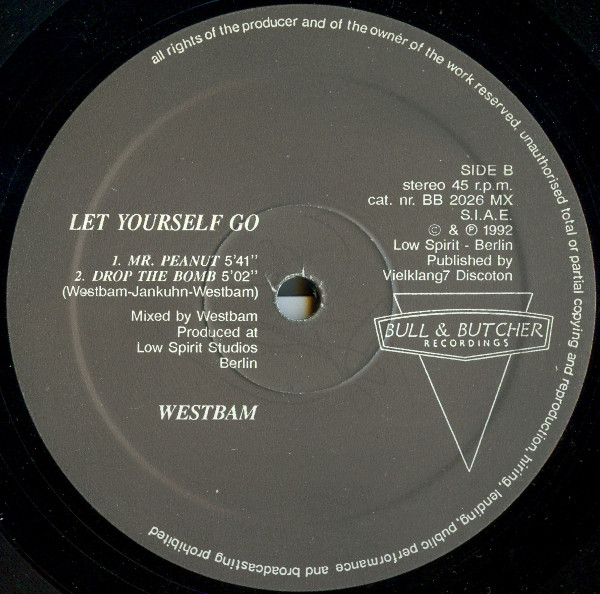 WestBam - Let Yourself Go | Bull & Butcher Recordings (BB 2026 MX) - 2