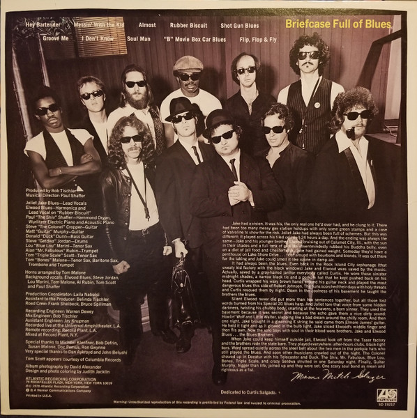 The Blues Brothers - Briefcase Full Of Blues | Atlantic (SD 19217) - 2 The Blues Brothers - Briefcase Full Of Blues | Atlantic (SD 19217) - 2