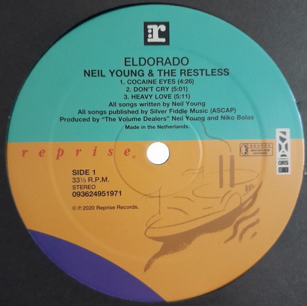 Neil Young & The Restless - Eldorado | Reprise Records (093624951971) - 3 Neil Young & The Restless - Eldorado | Reprise Records (093624951971) - 3
