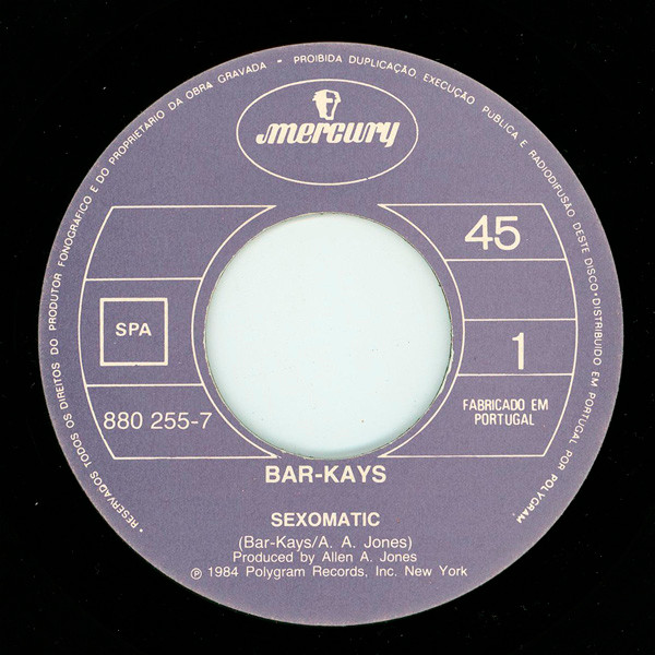 Bar-Kays - Sexomatic | Mercury (880 255-7) - 3