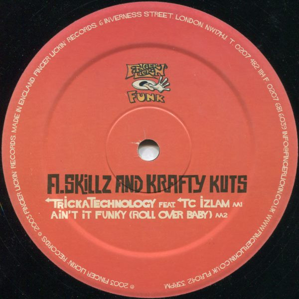 A-Skillz + Krafty Kuts - Gimme The Breaks / TrickaTechnology | Finger Lickin' Records (FLR042) - 3 A-Skillz + Krafty Kuts - Gimme The Breaks / TrickaTechnology | Finger Lickin' Records (FLR042) - 3