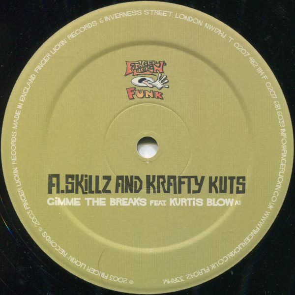 A-Skillz + Krafty Kuts - Gimme The Breaks / TrickaTechnology | Finger Lickin' Records (FLR042) - 4 A-Skillz + Krafty Kuts - Gimme The Breaks / TrickaTechnology | Finger Lickin' Records (FLR042) - 4