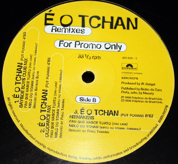 É O Tchan - É O Tchan (Remixes) | Polydor (571 039-1) - 2 É O Tchan - É O Tchan (Remixes) | Polydor (571 039-1) - 2