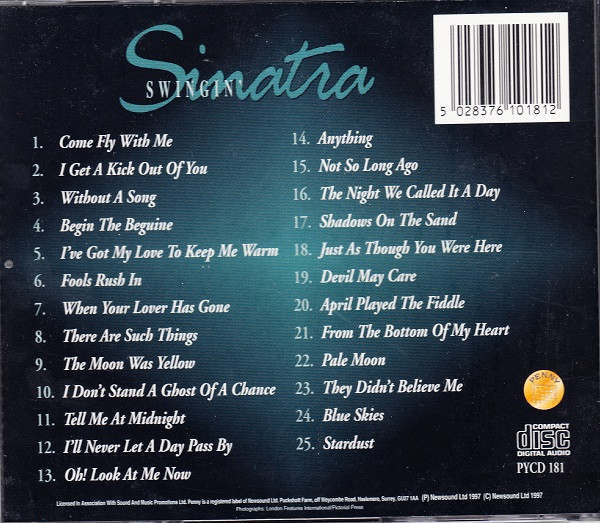 Frank Sinatra - Swingin' Sinatra | Penny (PYCD 181) - 2