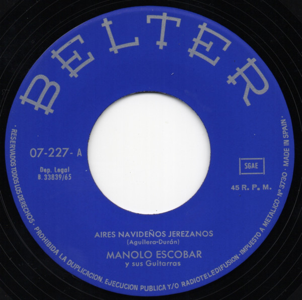 Manolo Escobar - Navidades Con Manolo Escobar | Belter (07-227) - 3