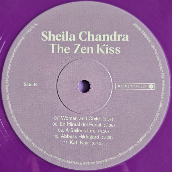 Sheila Chandra - The Zen Kiss | Real World Records (LPRW45X) - 5 Sheila Chandra - The Zen Kiss | Real World Records (LPRW45X) - 5