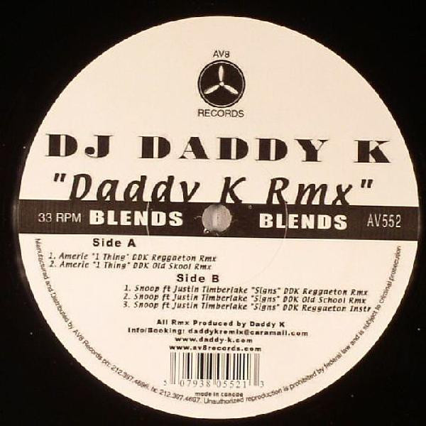 DJ Daddy K - Daddy K Rmx | AV8 Records (AV552)