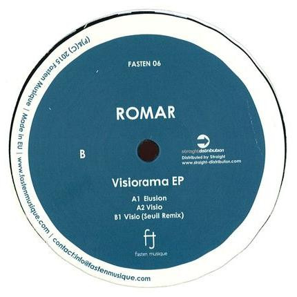 Romar - Visiorama EP | Fasten Musique (FASTEN 06) - 2