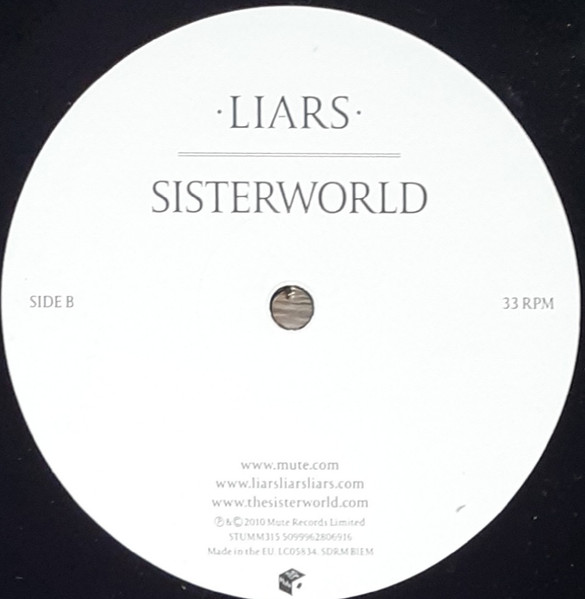 Liars - Sisterworld | Mute (STUMM315) - 4 Liars - Sisterworld | Mute (STUMM315) - 4
