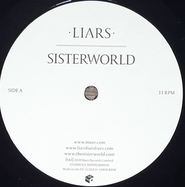 Liars - Sisterworld | Mute (STUMM315) - 3 Liars - Sisterworld | Mute (STUMM315) - 3