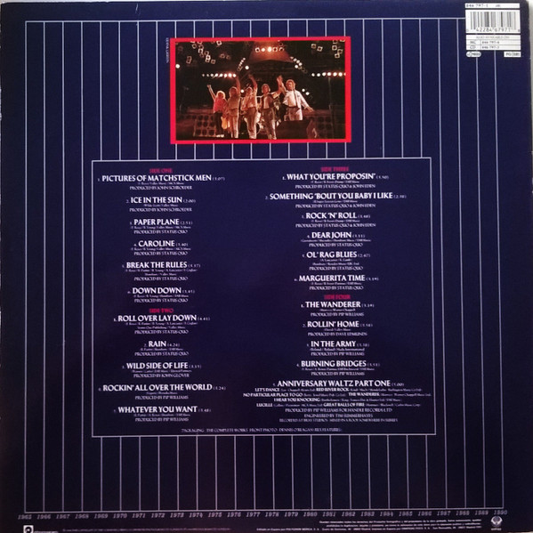Status Quo - Rocking All Over The Years | Vertigo (846 797-1) - 2