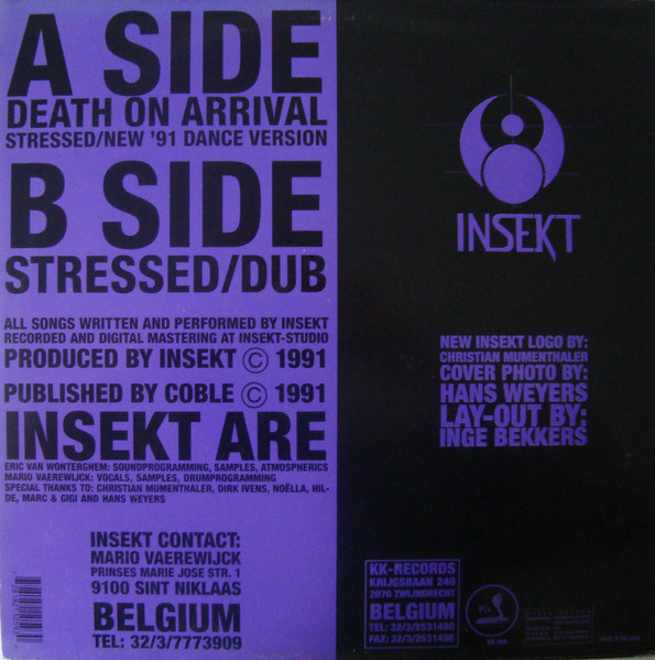 Insekt - Stressed | KK Records (KK 059) - 2 Insekt - Stressed | KK Records (KK 059) - 2