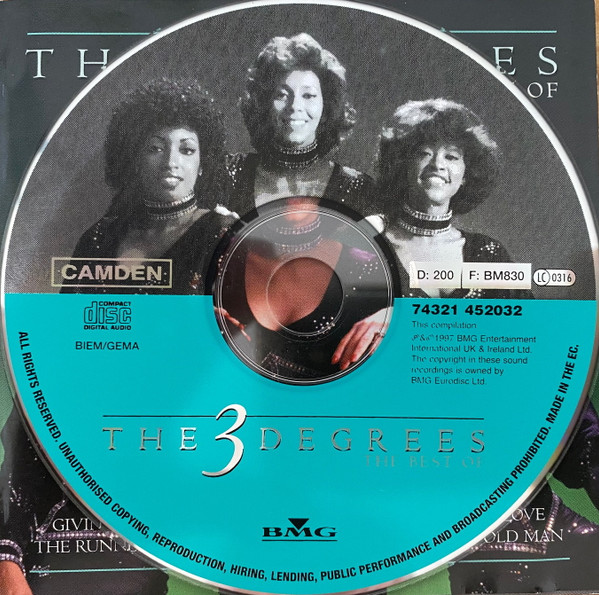 The Three Degrees - The Best Of | Camden (74321 452032) - 3