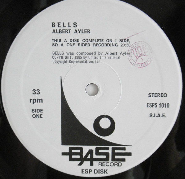 Albert Ayler - Bells | Base Record (ESPS 1010) - 3