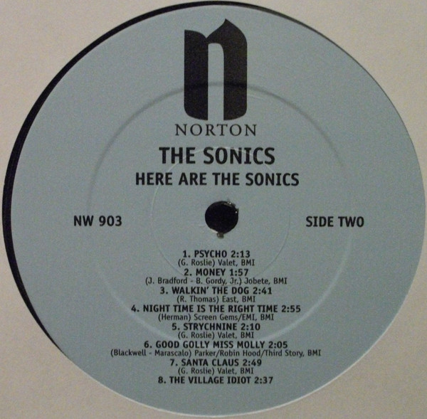 The Sonics - Here Are The Sonics!!! | Norton Records (NW 903) - 4 The Sonics - Here Are The Sonics!!! | Norton Records (NW 903) - 4