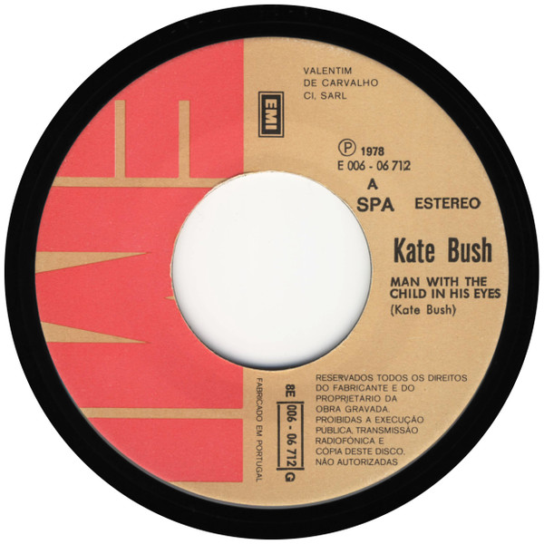 Kate Bush - The Man With The Child In His Eyes | EMI (8E 006 06712) - 2