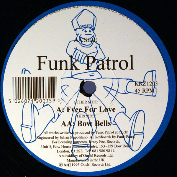 Funk Patrol - Free For Love / Bow Bells | Krazy Feet Records (KRZ1203) - main