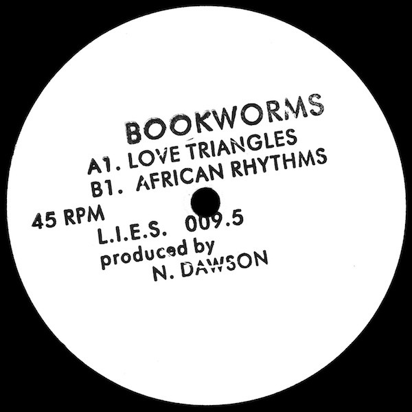 Bookworms - Love Triangles | L.I.E.S. Records (L.I.E.S. 009.5)