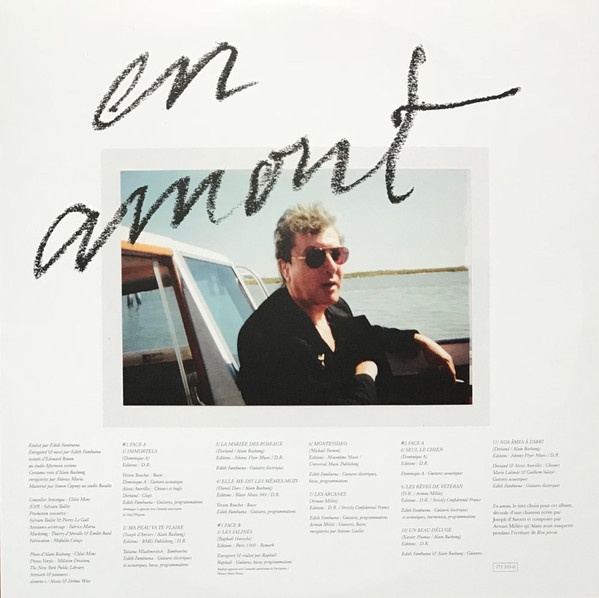 Alain Bashung - En Amont | Barclay (771 103-0) - 3 Alain Bashung - En Amont | Barclay (771 103-0) - 3