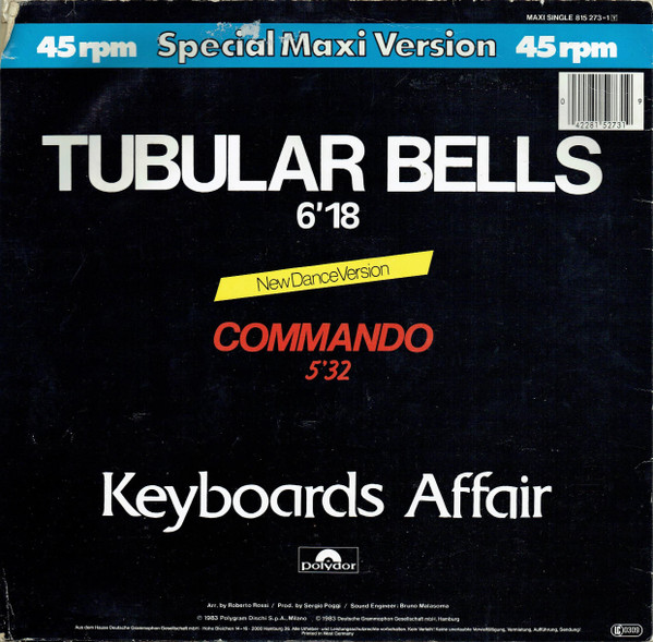 Keyboards Affair - Tubular Bells | Polydor (815 273-1) - 2