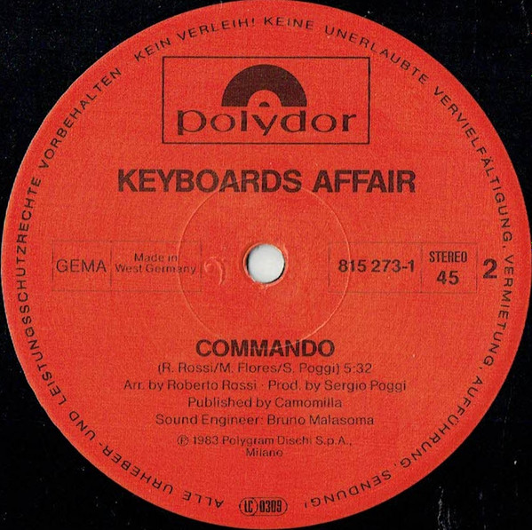 Keyboards Affair - Tubular Bells | Polydor (815 273-1) - 4