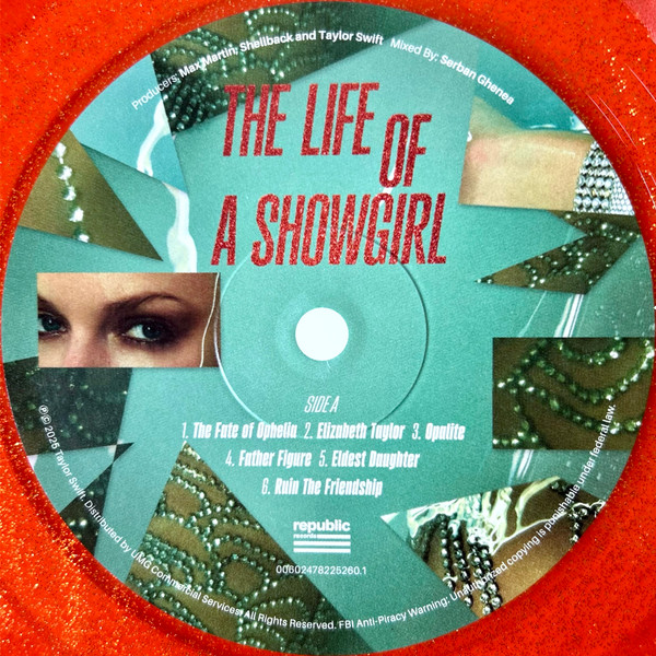 Taylor Swift - The Life Of A Showgirl | Republic Records (00602478225260:2) - 4 Taylor Swift - The Life Of A Showgirl | Republic Records (00602478225260:2) - 4