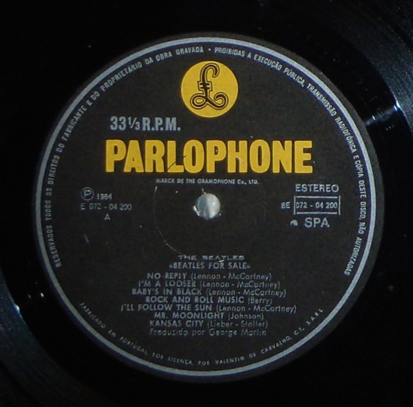 The Beatles - Beatles For Sale | Parlophone (8E 072 04200) - 4