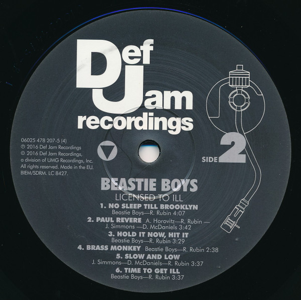 Beastie Boys - Licensed To Ill | Def Jam Recordings (06025 478 207-5 (4)) - 4 Beastie Boys - Licensed To Ill | Def Jam Recordings (06025 478 207-5 (4)) - 4