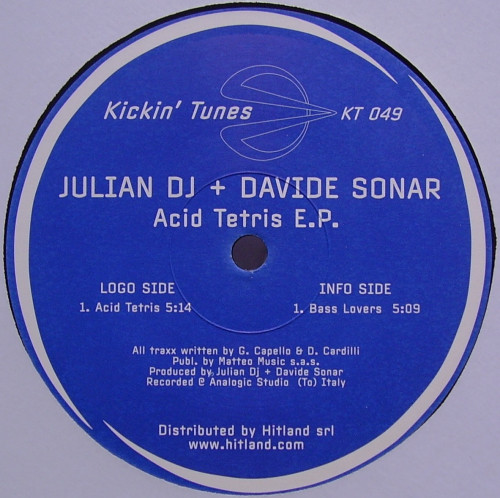 Julian DJ & Davide Sonar - Acid Tetris E.P. | Kickin' Tunes (KT 049) - 2