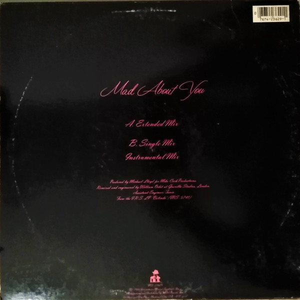 Belinda Carlisle - Mad About You | I.R.S. Records (IRS-23629) - 2