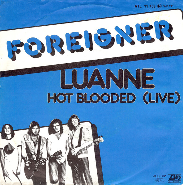Foreigner - Luanne | Atlantic (ATL 11 753) - main