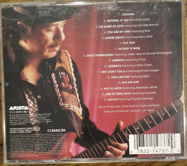 Santana - Shaman | Arista (07882-14737-2 RE-1) - 2