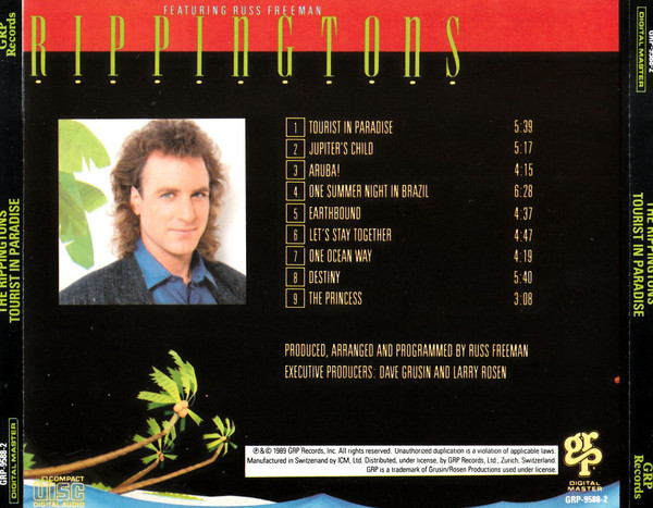 The Rippingtons Featuring Russ Freeman - Tourist In Paradise | GRP (GRD-9588) - 2