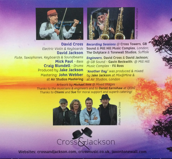 David Cross & David Jackson - Another Day | Cross & Jackson Music (CJMCD001) - 2 David Cross & David Jackson - Another Day | Cross & Jackson Music (CJMCD001) - 2