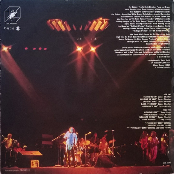 Joe Cocker - Something To Say | Cube Records (2338 022) - 2 Joe Cocker - Something To Say | Cube Records (2338 022) - 2