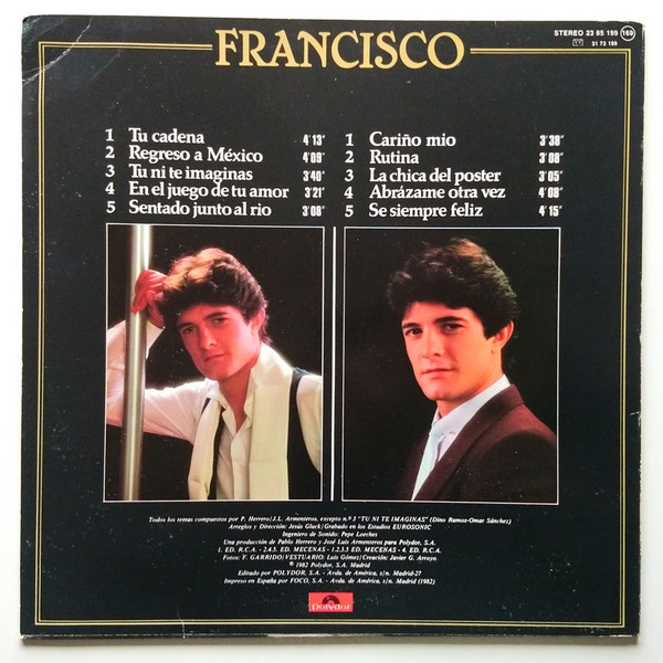 Francisco - Cariño Mio | Polydor (23 85 199) - 2