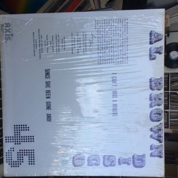 Al Brown - I Can't Wait A Minute | Axis (AB-001) - 2