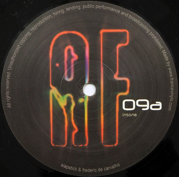 Slapstick & Frederic De Carvalho - Insane / Pixelize | Absolut Freak Records (AF09) - 2