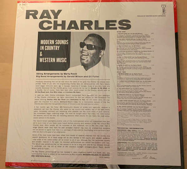 Ray Charles - Modern Sounds In Country And Western Music | Tangerine Records (TRC22461) - 2 Ray Charles - Modern Sounds In Country And Western Music | Tangerine Records (TRC22461) - 2