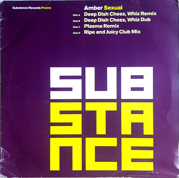 Amber - Sexual | Substance Records (SUBDP2)